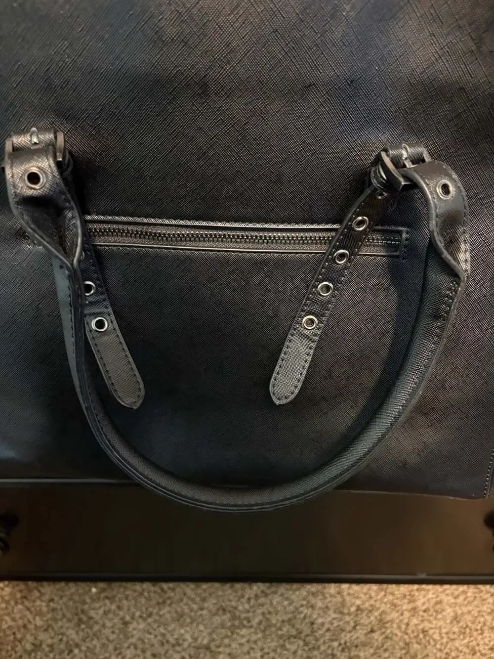 EaseGave Laptop Tote Bag 15.6 Inch with Crossbody Strap